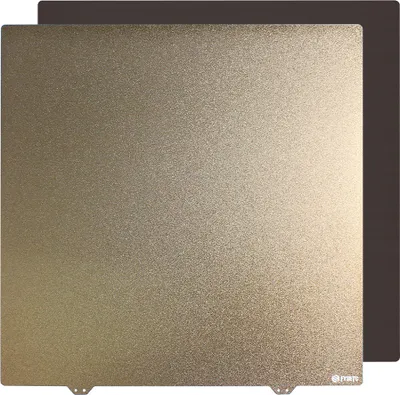 Obrázek produktu pro 430 x 430 mm PEI stavební deska 3D tiskové lůžko Oboustranně práškově lakovaný PEI povrch Pružinová ocel s magnetickou základnou Flexibilní platforma Kompatibilní s 3D tiskárnami Neptune3 Max/Neptune 4 Max, Kobra 2 Max/Kobra Max Stabilní tvarování a snadné odformování