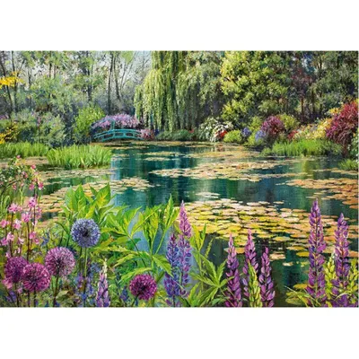 Produktbild von CHERRY PAZZI Puzzle Garten meiner Träume 1000 Teile