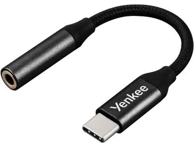 Productafbeelding van YENKEE YTC 102 USB-C naar 3,5 mm jack adapter