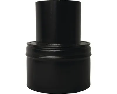 Produktbild von Pellet-Erweiterung Ø80 auf 150mm schwarz matt
