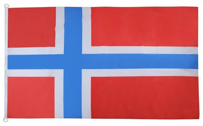 Norwegen Flagge 150x90 cm, Mesh-Polyester, 2 Ringe
