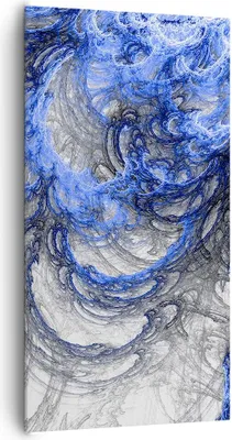 Produktbild von Bild auf Leinwand - Leinwandbild - Abstraktion modern - 65x120cm - Wand Bild - Wanddeko - Leinwanddruck - Bilder - Kunstdruck - Wanddekoration - Leinwand bilder - Wandkunst - PA65x120-3726