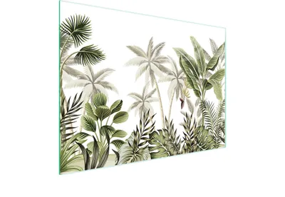 Produktbild von Glasschneidebrett 40x30 Blätter