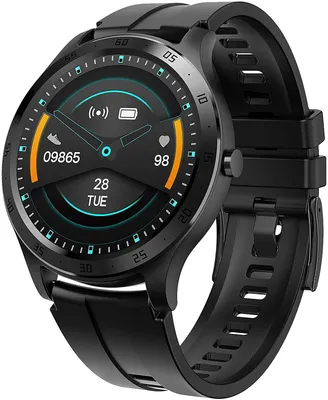 Produktbild von Xqisit Premium Active Watch Pro Fitnesstracker Smartwatch schwarz