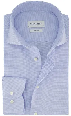 Produktbild von Hemd Profuomo Slim Fit hellblau Struktur