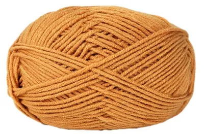 Image de Fil à crocheter en coton, couleur beige clair, 5 pelotes de 50g chacune