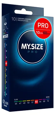 Obrázok produktu pre Kondómy MY.SIZE Pro 60 mm - 10 kusov