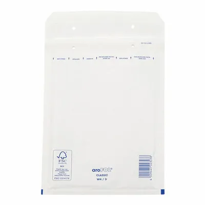 Produktbild von 50x AROFOL CLASSIC Luftpolstertasche 4/D-14W 180x265mm für B5 weiß