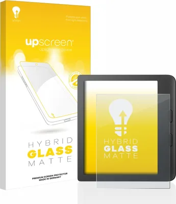 Produktbild von upscreen Entspiegelungs Schutzglas für Tolino Vision 6 / 5 Schutzfolie Panzer Folie Glas Display Schutz matt