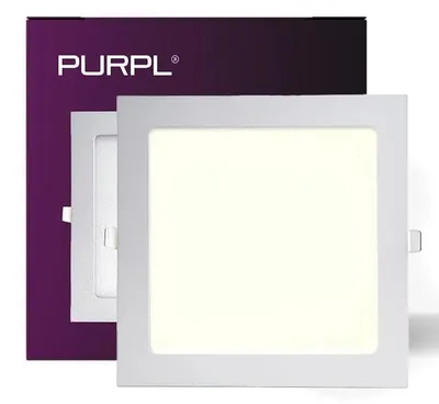 Produktbild von LED Einbaustrahler | 18W - 225x225mm | 4000K | IP40 | Quadratisch | Weiß
