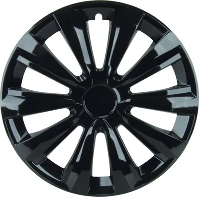 Produktbild von Unitec Radzierblende Delta 35 cm (14 Zoll) schwarz 1 Stück