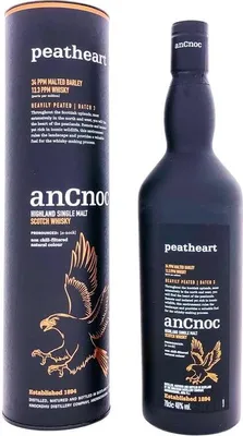 Produktbild von AnCnoc Peatheart + Box 700ml 46% Vol.