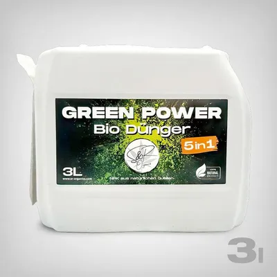Produktbild von S&R Organics Green Power 5in1 Dünger, 3 Liter