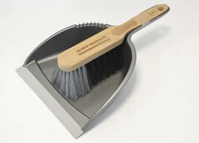 Produktbild von Coronet Kehrgarnitur mit Handfeger und Kehrschaufel, 21 cm, Laser-Touch, für Innenräume