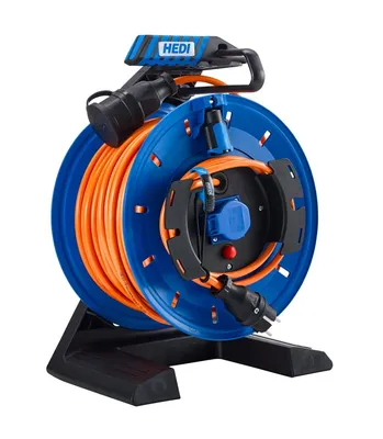 Produktbild von HEDI G740QTF Vollkunststoff Gerätetrommel „Generation 7“ 40m für Bau und Außen