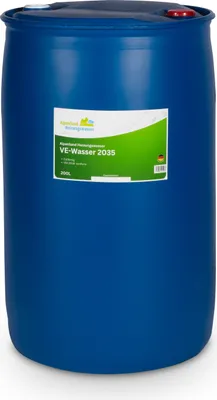 Produktbild von Heizungsgold VE-Wasser 2035, 1 x 200 Liter im Fass auf Palette