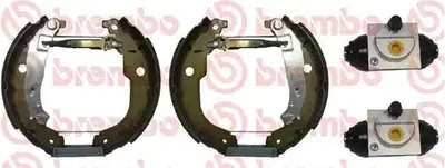 Produktbild von BREMBO Bremsensatz Trommelbremse Hinten passend für PEUGEOT 207 (WA, WC) K 61 086