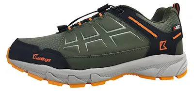 Image de Kastinger FS-KOMPAR LOW : Chaussures de sport pour hommes, chaussures de randonnée, couleur verte, style décontracté
