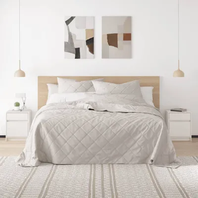 Produktbild von vidaXL Nachtschränke 2 Stk. Weiß 40x31x50 cm Massivholz Kiefer - Nachttisch - Nachttische - Holz-Nachttisch - Holz-Nachttische