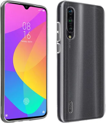 Produktbild von Avizar, Gelhülle (frosted) für Xiaomi Mi 9 Lite, Transparent