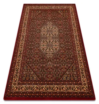 Image de Tapis en laine POLONIA WAWELSKI bourgogne rouge 170x235 cm
