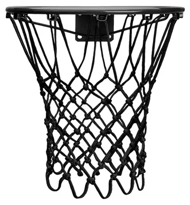 Imagen del producto de Red de baloncesto de repuesto, de alta calidad profesional, con 12 aros, de 53 cm