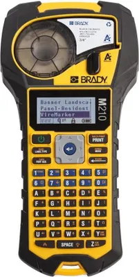 Produktbild von Brady Corporation Brady M210 - Wärmeübertragung - 203 x 203 DPI - 10 mm/sek - Kabellos - Integrierte Batterie - Lithium-Ion (Li-Ion)