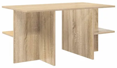 Immagine prodotto di vidaXL Tavolino da salotto in rovere Sonoma 87 x 50 x 45 cm in materiale derivato dal legno