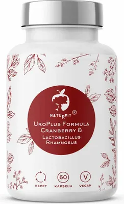 Produktbild von Naturvit® UroPlus Formula mit Cranberry & Lactobacillus Rhamnosus 60St.