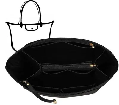 Image de Porte-monnaie noir, taille moyenne, avec porte-clés