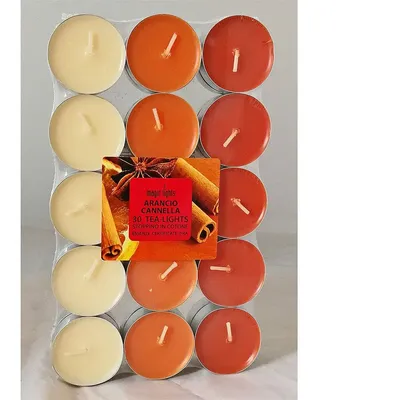 Immagine prodotto di Candele profumate Magic Lights Cera all'arancia e cannella