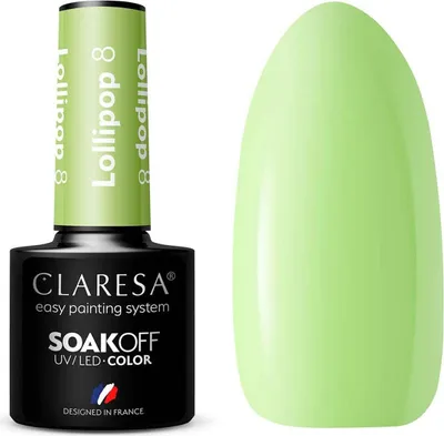 Produktbild von CLARESA Hybrid-Gel-Nagellack LOLLIPOP 8 -5g