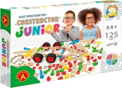 Obrázok produktu pre Alexander Toys 2563, Stavebnica, 4 rok / roky, 125 kusov