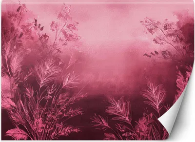 Produktbild von Vlies fototapete Pflanzen Botanik Rosa 250x175 cm Feeby Rosa inkl. Kleber einfache Montage