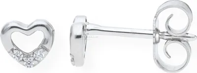 Produktbild von JuwelmaLux Ohrstecker 333 Weißgold Zirkonia JL39-06-0010
