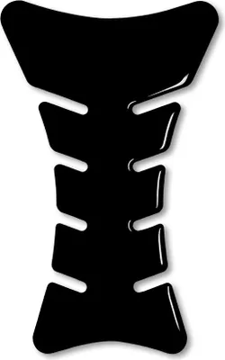 Obrázek produktu pro Tank Pad 3D samolepka pro motocykly Sport Black Glitter