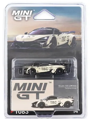 Obrázok produktu pre _McLaren 720S LBWorks The Boring Concept - BLISTR - Mini GT 1:64