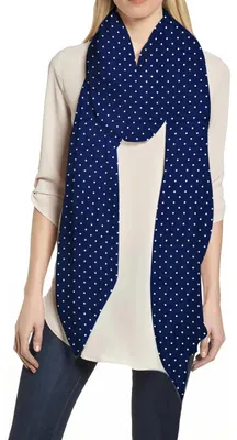 Produktbild von Omgoods – Damen-Schal mit Polka-Dot-Muster, leicht