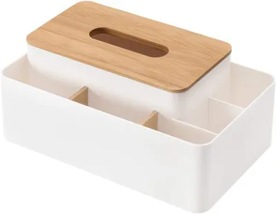Produktbild von Multifunktionale rechteckige Taschentuchbox für Esszimmer, Küche, Schlafzimmer, Kommode und als Dekoration für Ihr Zuhause