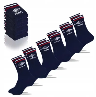 Produktbild von UMBRO Lange Tennissocken 6er-Pack Größe 35-38
