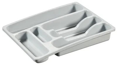 Obrázok produktu pre v zásobníku na príbory stredne mäkká sivá #1