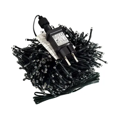 560er Cluster-Lichterkette LEDs Innen und Außen warmweiß