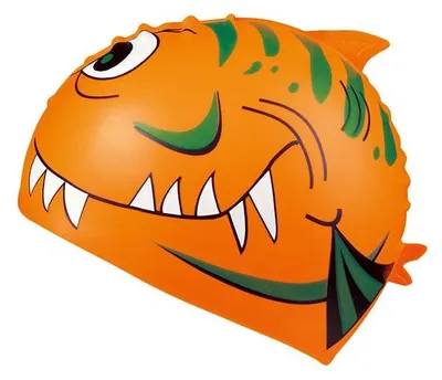 Produktbild von Beco Kinder Shark Badekappe | Orange