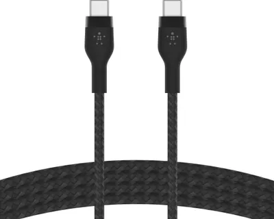 Produktbild von Belkin BOOST↑CHARGE PRO Flex, 2 m, USB C, USB C, USB 2.0, Schwarz