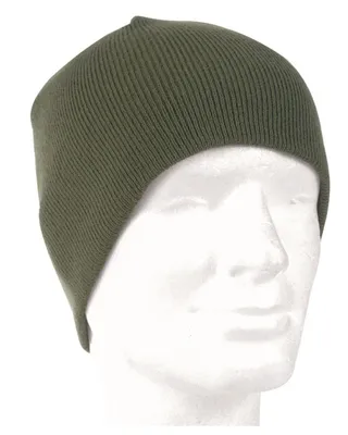 Produktbild von MIL-TEC® Beanie Mütze Strickmütz Damen Herren Oliv
