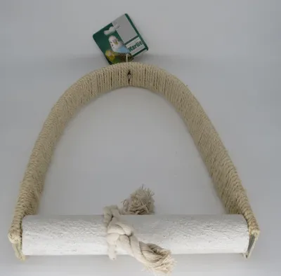 Obrázok produktu pre Karlie hojdačka pre vtáky papagáj kakadu s limetkovými hojdačkami D: 25 V: 38 cm