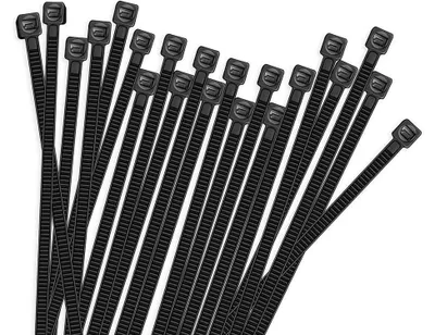 Immagine prodotto di Verk 11300 Nastro per rilegatura 3,6 x 200 mm, nero, confezione da 100 pezzi