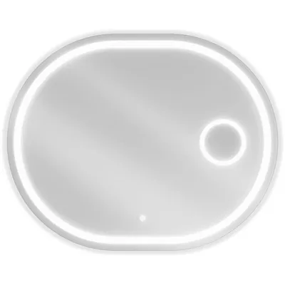 Zdjęcie produktu dla Mexen Umba lustro łazienkowe podświetlane z lusterkiem kosmetycznym 80 x 60 cm, LED 6000K, antypara - 9822-080-060-611-00
