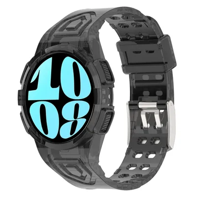 Obrázok produktu pre Pre Samsung Galaxy Watch 6 44mm remienok s ochranným puzdrom Black