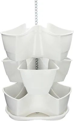 Produktbild von Hängetopf für Kräuter Coubi 29 cm weiß